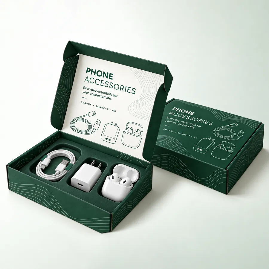 Phone Accessory Mailer Boxes